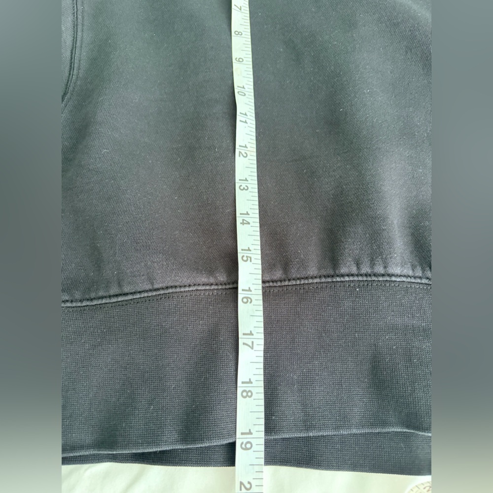 Nike Women's Black Oversized Cropped Sweatshirt - Picture 6 of 6